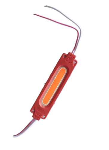 MODUŁ LED COB7019 2W RED IP67 140' 180-200lm 12V