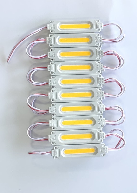 MODUŁ COB7019 2W CIEPŁY IP67 140' 180-200lm 12V