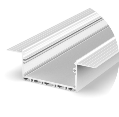 Profil alu wpuszczany biały TECH-LIGHT P23-7 2m