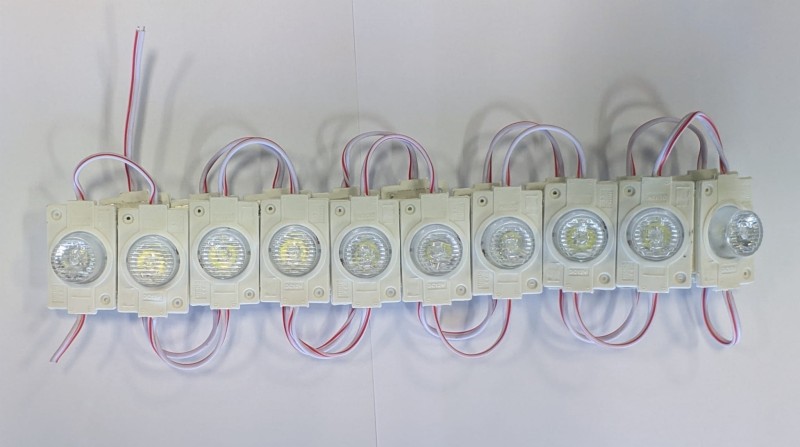 MODUŁ 4832 SMD3030 1,2W Ultra CW IP67 120lm 12V