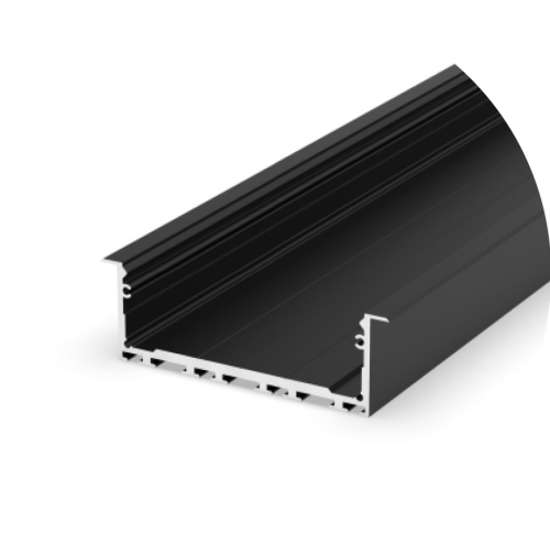 Profil aluminiowy TECH-LIGHT P27-1 czarny 2m