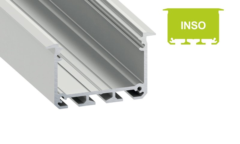 Profil aluminiowy LUMINES typ INSO anodowany 1m