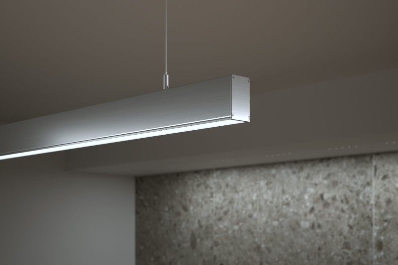 Profil aluminiowy LUMINES typ CLARO biały 1m