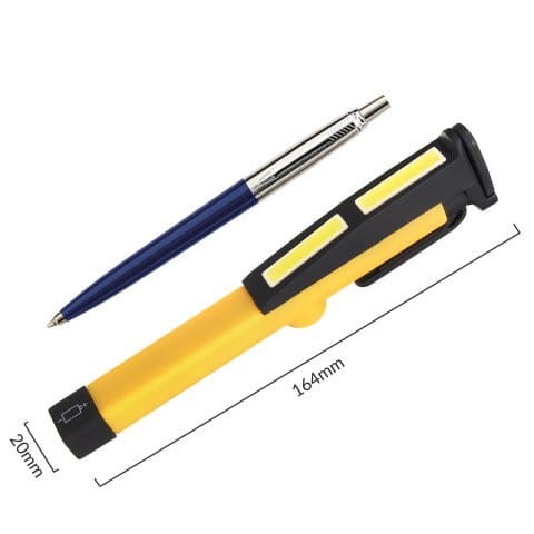 Latarka w formie długopisu LED COB 3W MCE173