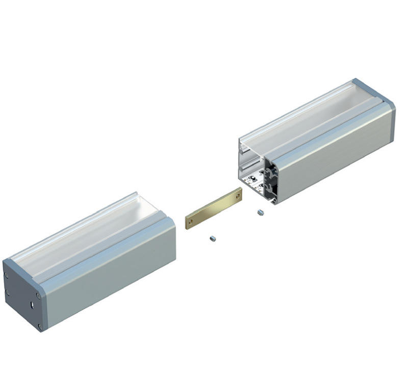 Profil aluminiowy LUMINES typ UNICO biały 1m