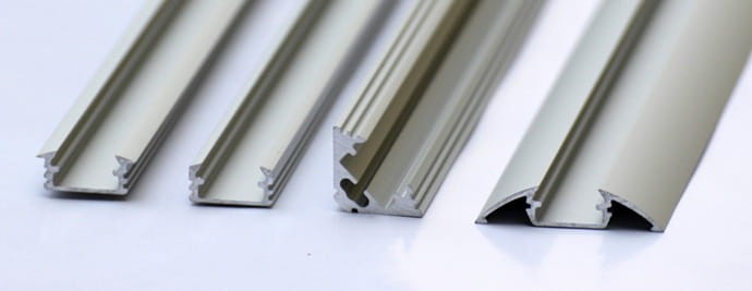 Profil aluminiowy ALU-LED P4 anodowany 1m