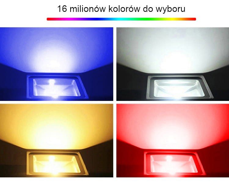 Milight Naświetlacz 20W RGB+CCT halogen FUTT04