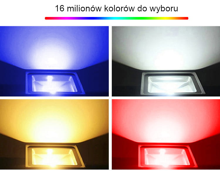 Milight Naświetlacz 20W RGB+CCT halogen FUTT04