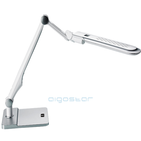 Lampka biurkowa LED Aigostar 10W 600lm Srebrna