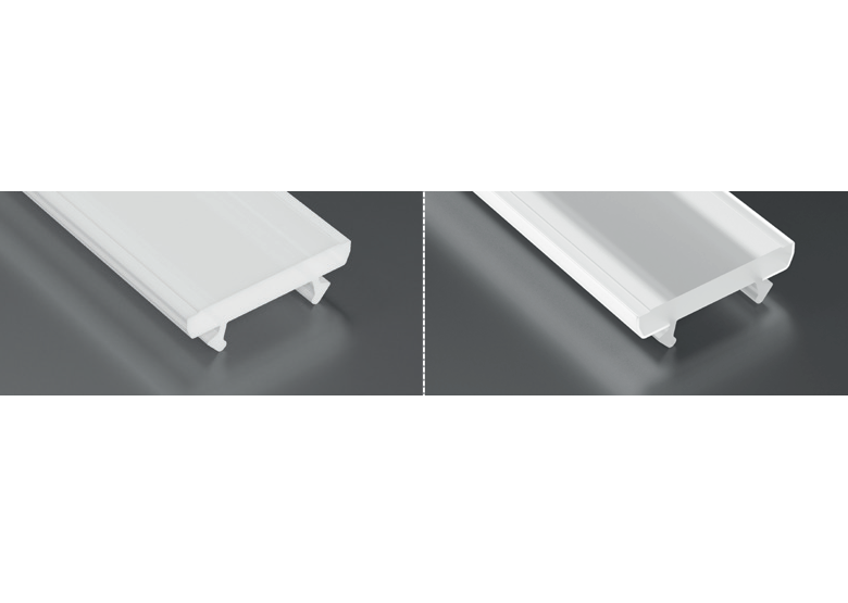 Klosz LUMINES TERRA SCALA PC mleczny 1m