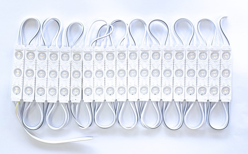 MODUŁ 6113-2835 0,65W RED IP67 60-70lm 12V