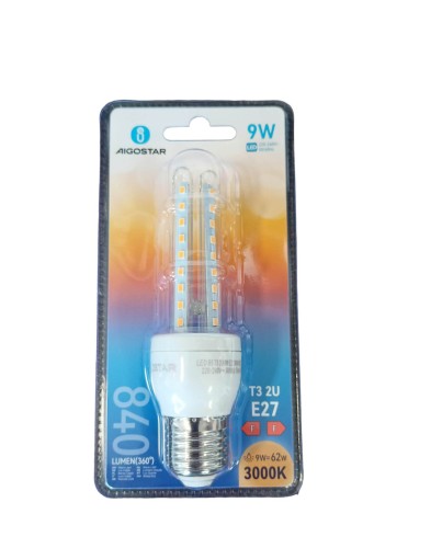 Żarówka LED E27 9W 840lm SMD2835 Aigostar T3 2U WW
