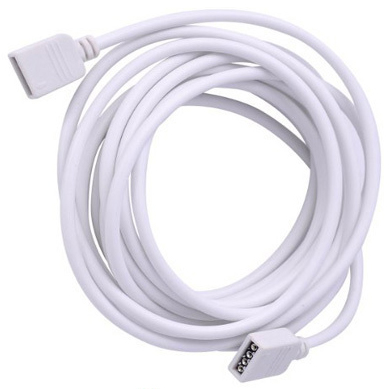 Przedłużacz 1m + złączka 4-PIN do taśmy LED RGB
