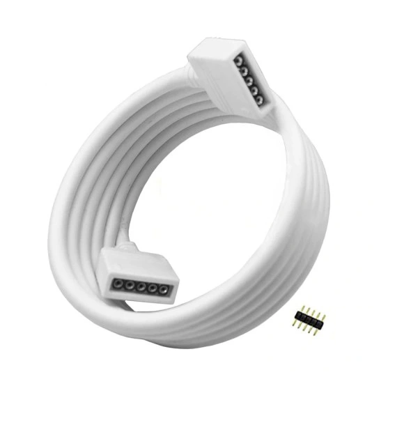Przedłużacz 5m + złączka 4-PIN do taśmy LED RGBW