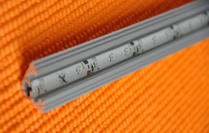 Profil aluminiowy ALU-LED P3 anodowany 1m