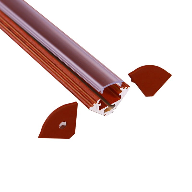 Profil aluminiowy ALU-LED P3 DREWNO WENGE 1m