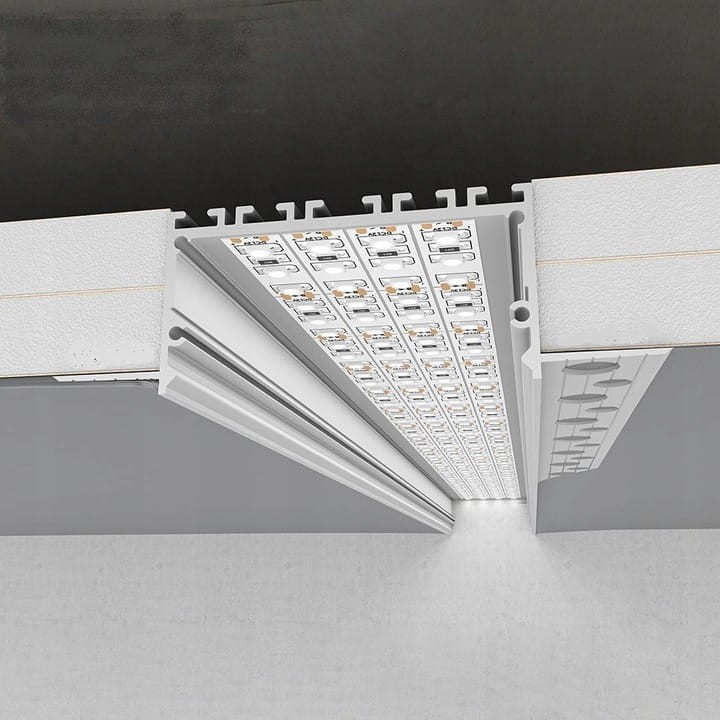 Profil aluminiowy TECH-LIGHT GK 23-7 biały 1m