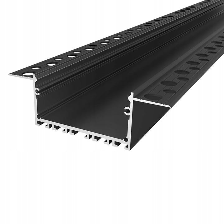 Profil aluminiowy TECH-LIGHT GK 23-7 czarny 1m