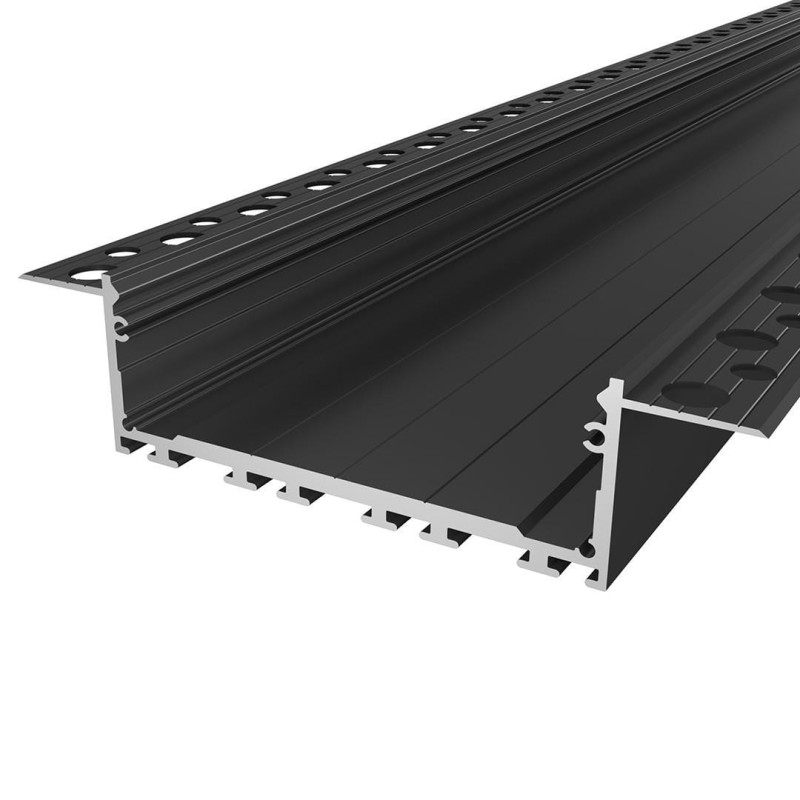 Profil alu do płyt GK TECH-LIGHT GK 27-7 czarny 1m