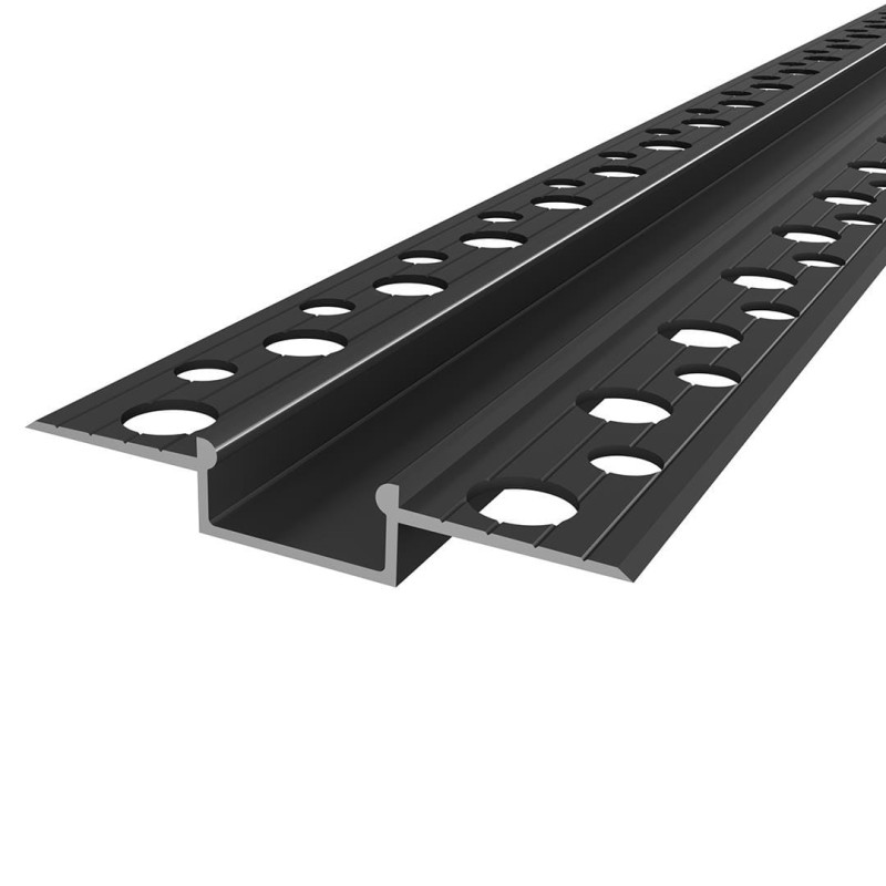 Profil alu do płyt GK TECH-LIGHT GK 6-3 czarny 1m