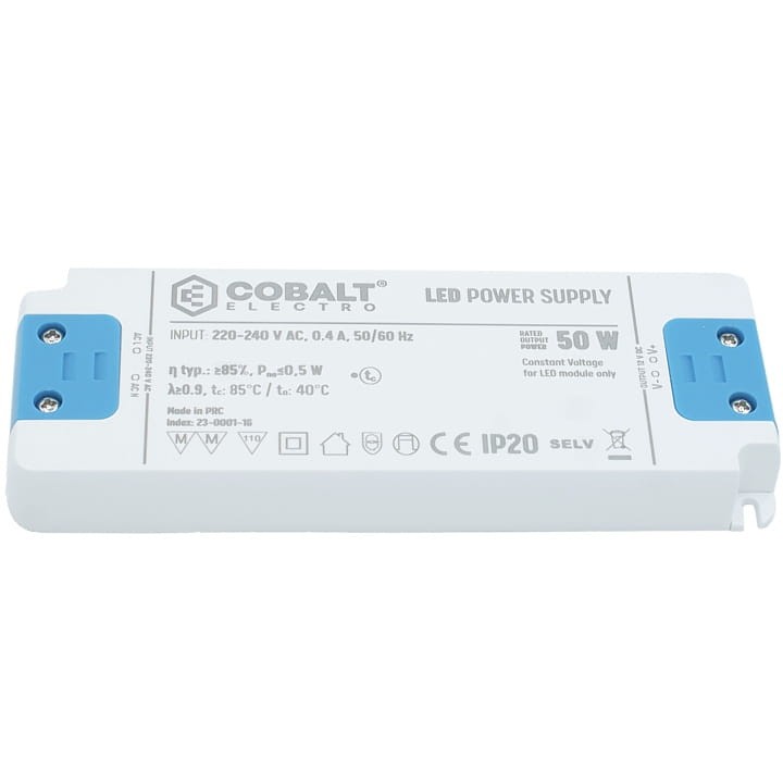 Zasilacz LED CobaltElectro PFV 12V 50W IP20
