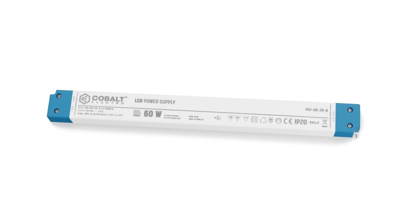 Zasilacz LED CobaltElectro PLV 24V 60W IP20