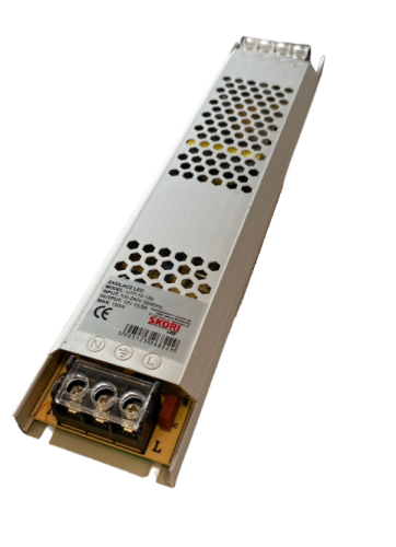 Zasilacz LED wąski SLIM UTP 12,5A 150W 12V DC