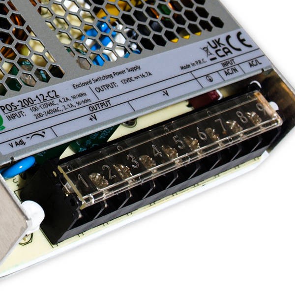 Zasilacz LED POS-200-12-C2 12V 17A 200W modułowy