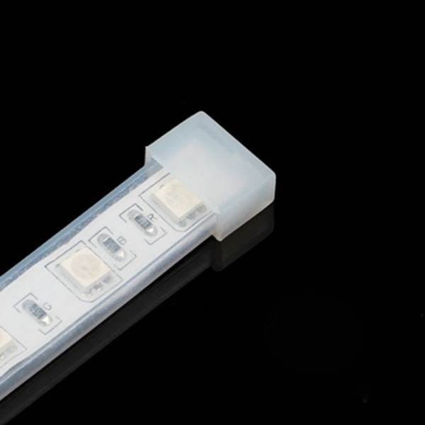 Zakończenie silikonowej osłony LED 8mm - 2 szt.