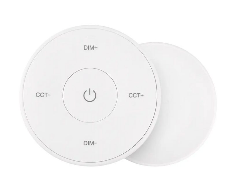 Panel MiLight 1strefa MONO+CCT biały okrągły magnetyczny model K2S