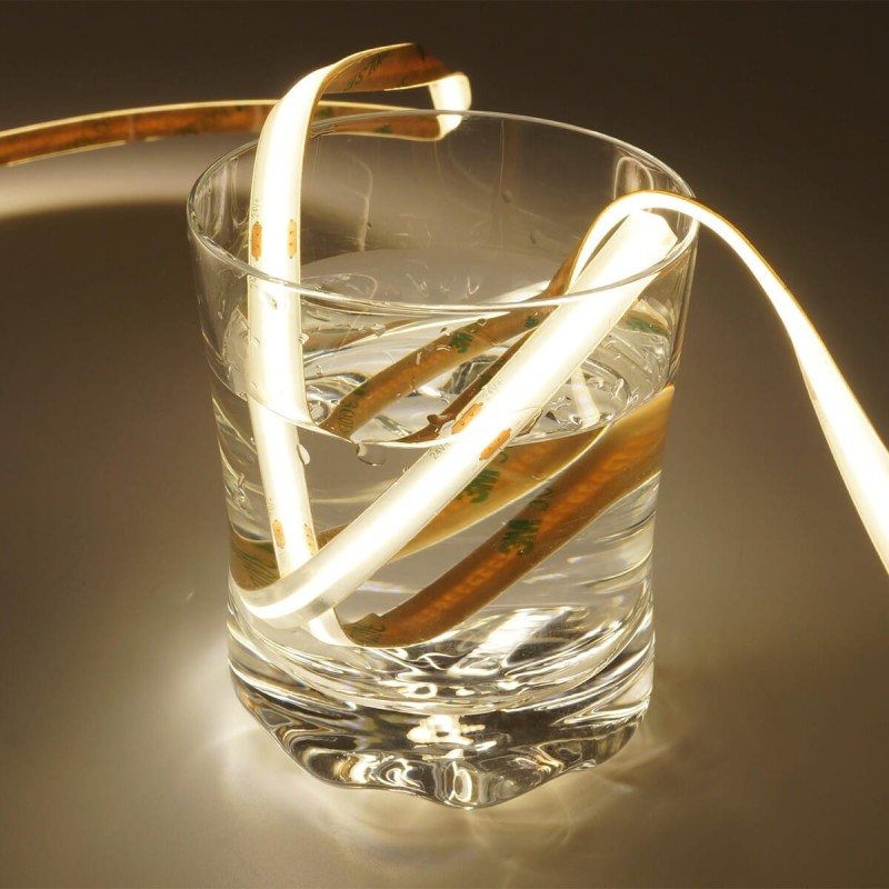 Taśma 24V COB 480 NW 8mm IP67 Termococon ID-2392 5m