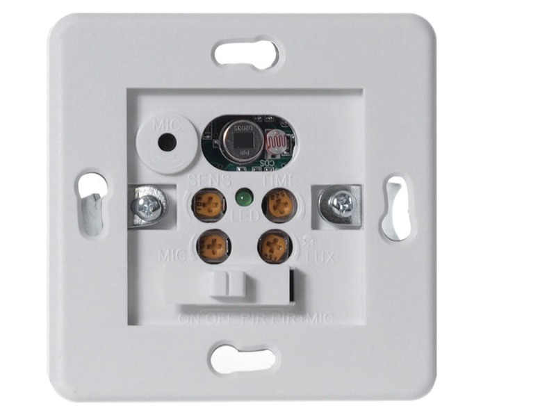 ŚCIENNY CZUJNIK RUCHU PIR I DŹWIĘKU MCE18