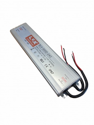 ZASILACZ LED SLV wodoodporny IP67 24V 12,5A 300W  