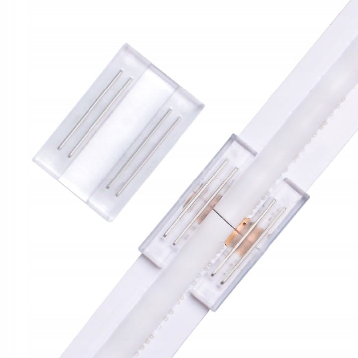 Złączka do taśmy RGB/COB dwustronna dociskowa 10mm
