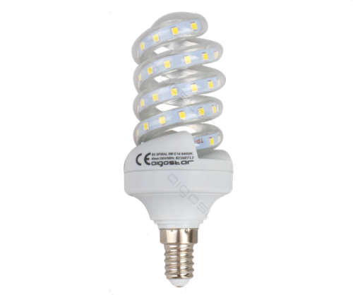 Żarówka LED B5 spiral E14 11W Aigostar 6500K ZIMNA