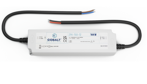 Zasilacz impulsowy CobaltElectro ZPV 12V 144W IP67