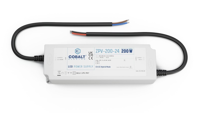 Zasilacz impulsowy CobaltElectro ZPV 24V 200W IP67