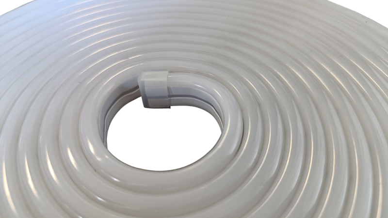 NEON LED CIEPŁY BIAŁY - jednostronny 6x12 FLEX 12V 5m