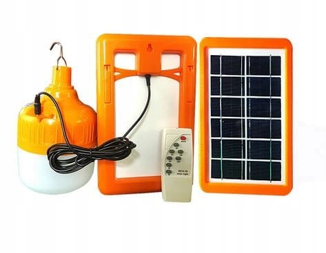 Kempingowa lampa solarna SKORI LED camp 60W 8000K