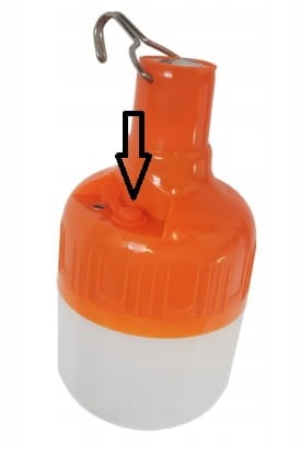 Kempingowa lampa solarna SKORI LED camp 60W 8000K