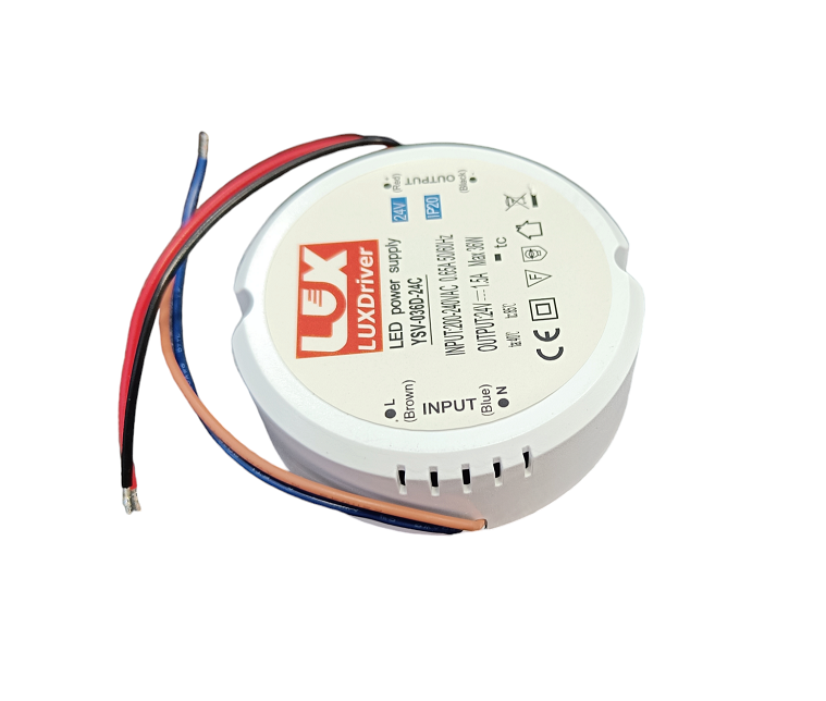 Zasilacz dopuszkowy fi71 YSV 36W 24V 1,5A IP20