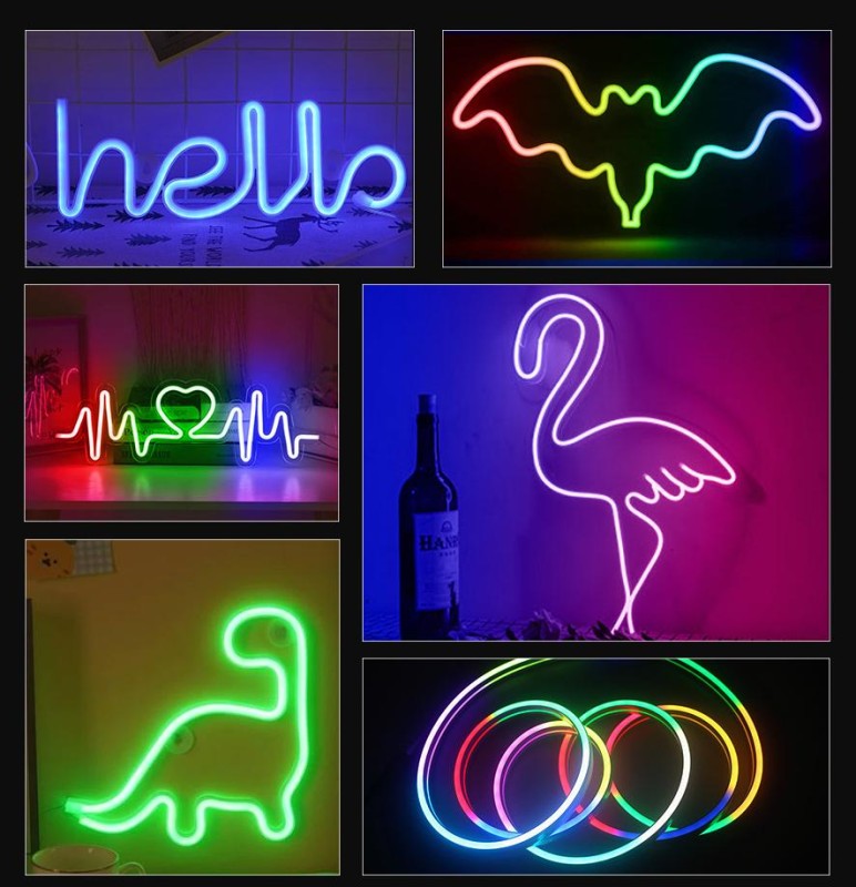 Neon FLEX Cyfrowy RGB WS2811 8x16mm 12V 120D 1m