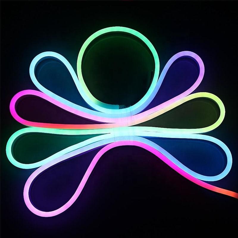Neon FLEX Cyfrowy RGB WS2811 8x16mm 12V 120D 1m