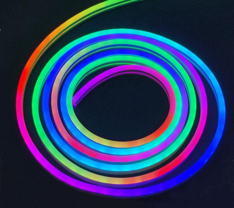 Neon FLEX Cyfrowy RGB WS2811 8x16mm 12V 120D 1m