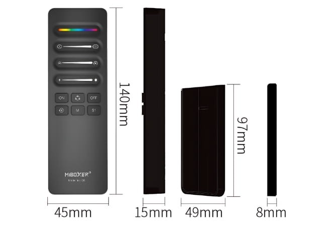 Pilot Milight C6 SPI do sterownika cyfrowego 2,4GHz