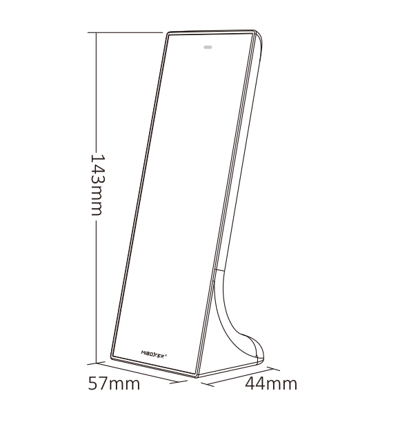 Y3 PIONOWY PILOT Milight Miboxer RGB+CCT