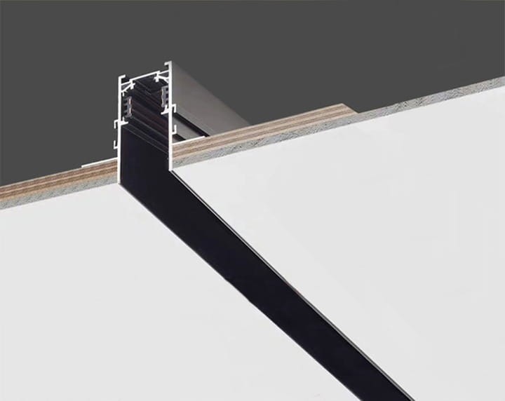 Szyna magnetyczna SL wpuszczana CZARNA 100cm