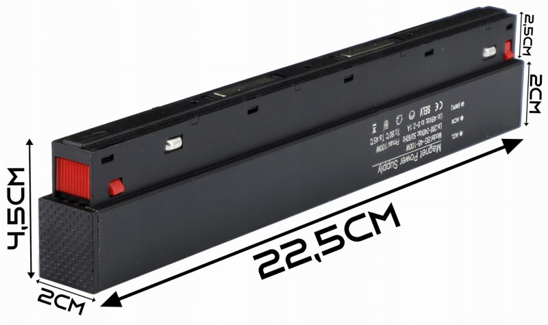 Zasilacz do szyn magnetycznych 20DIRVE 100W