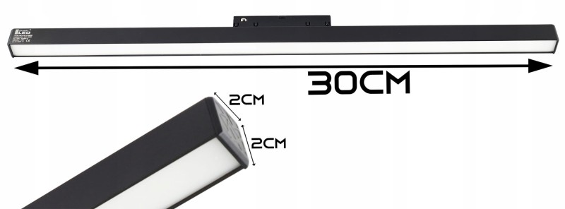Lampa Linia LED Do Szyna Oświetleniowa 4000K 12W
