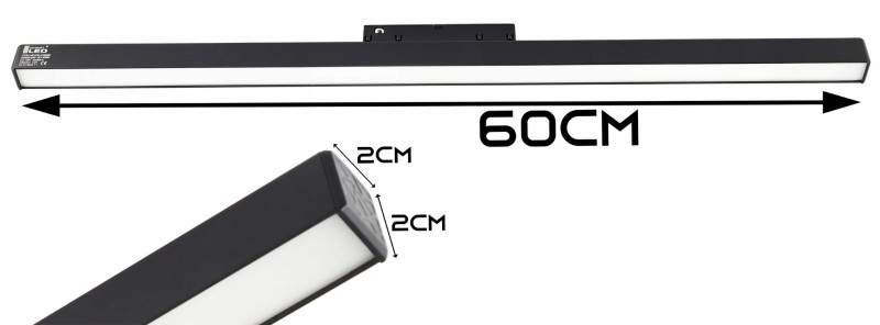 Lampa Linia LED Do Szyna Oświetleniowa 3000K 24W